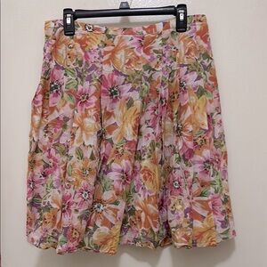 American Living Pink and Orange Skirt